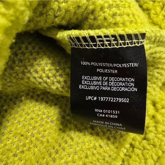 Dr. Seuss Big Men's Grinch Cosplay Faux Shearling Fleece Shacket Size XXL - Picture 7 of 9